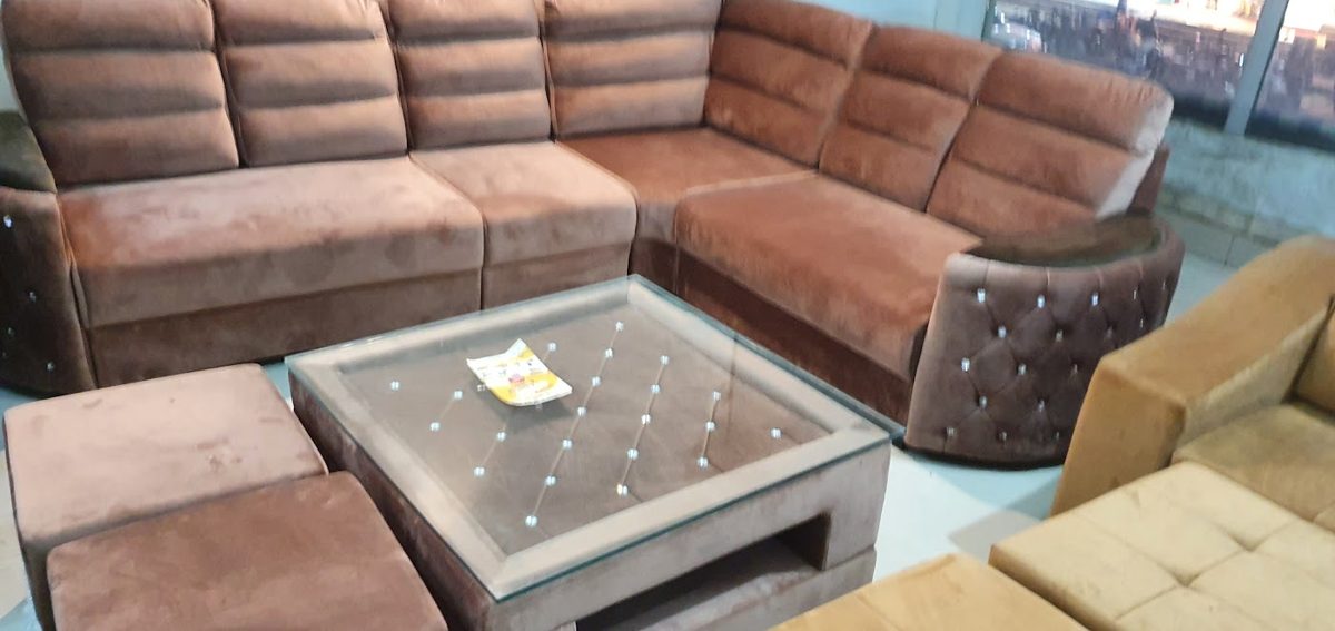 L-Shape Sofas at Kamlesh Furniture Mart Rewa - design 10