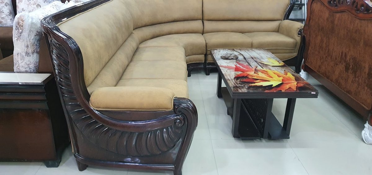 L-Shape Sofas at Kamlesh Furniture Mart Rewa - design 4